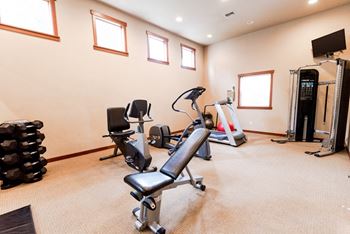 Bright gym